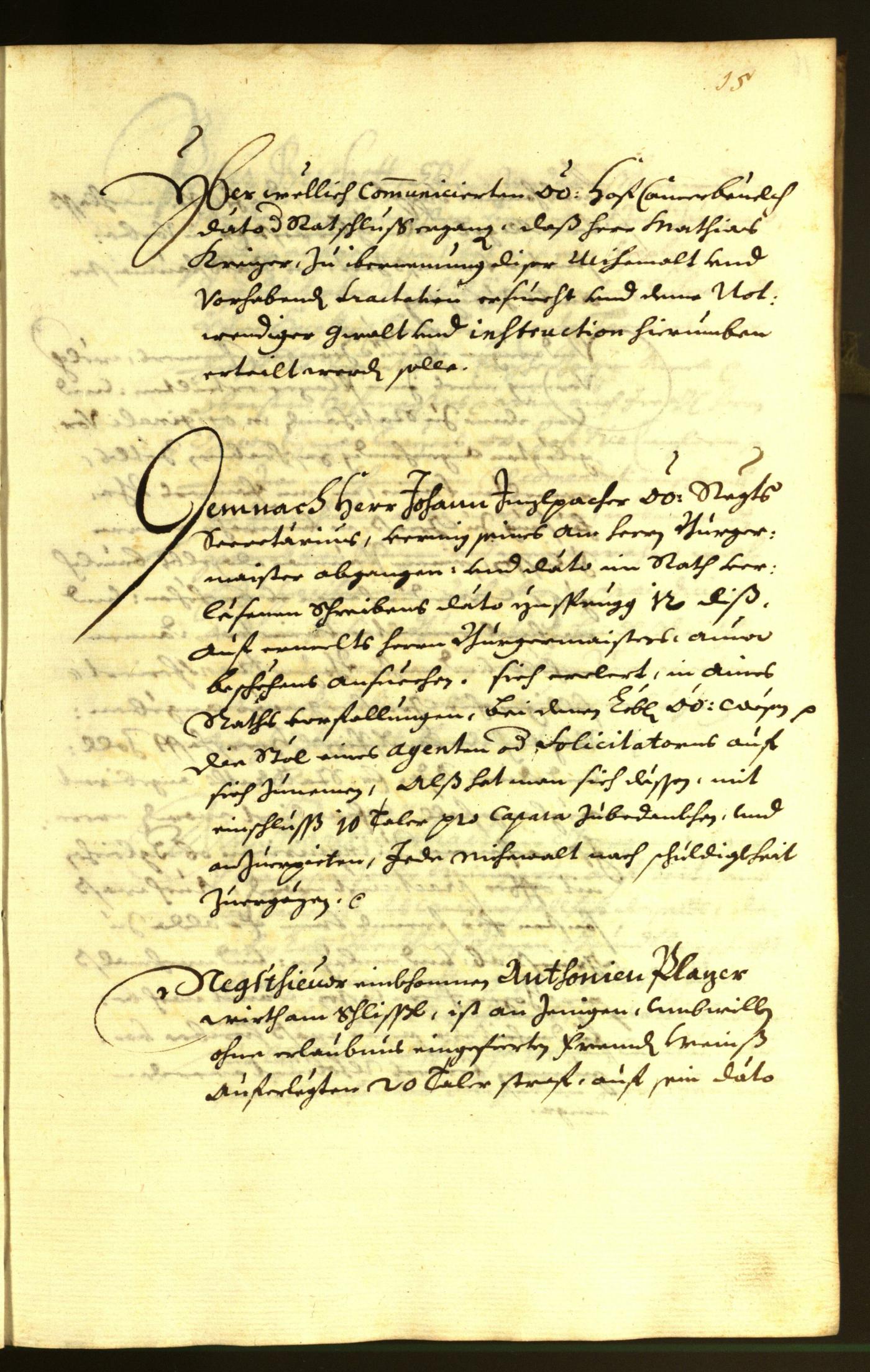 Civic Archives of Bozen-Bolzano - BOhisto Minutes of the council 1673 