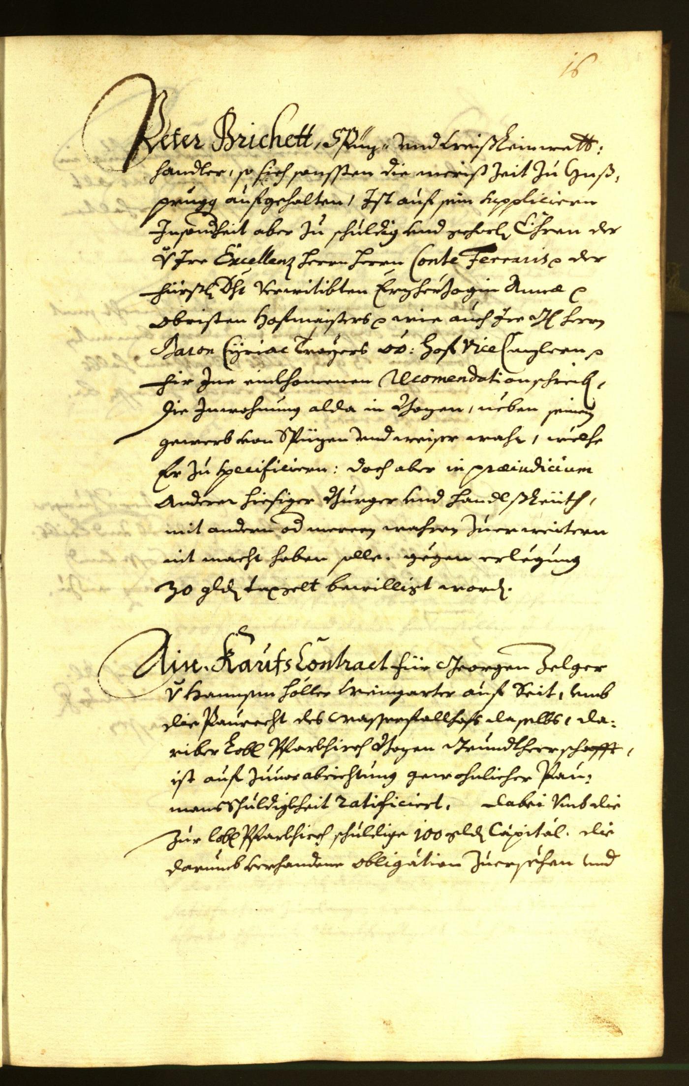 Stadtarchiv Bozen - BOhisto Ratsprotokoll 1673 