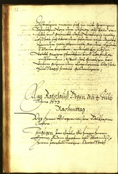 Stadtarchiv Bozen - BOhisto Ratsprotokoll 1673 - 