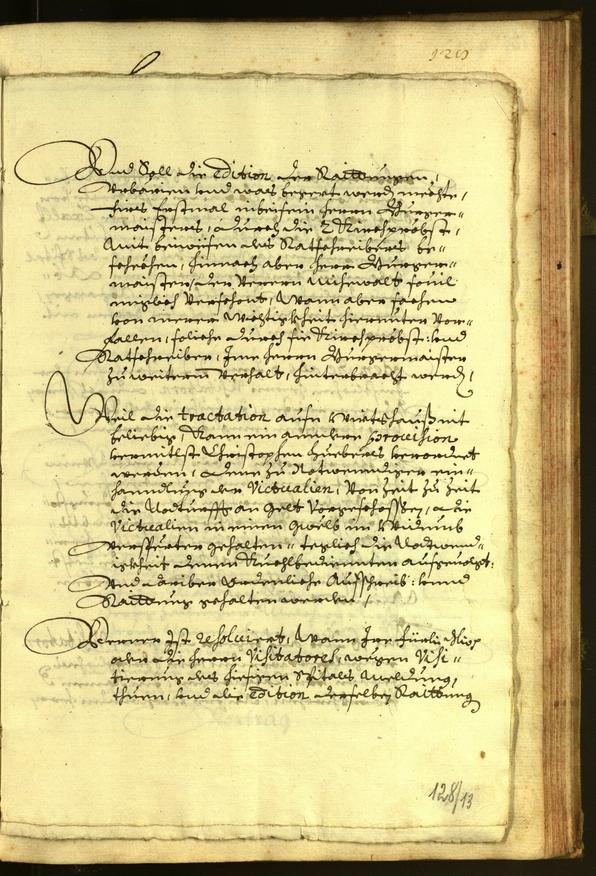 Stadtarchiv Bozen - BOhisto Ratsprotokoll 1674 