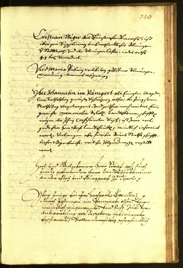 Stadtarchiv Bozen - BOhisto Ratsprotokoll 1674 