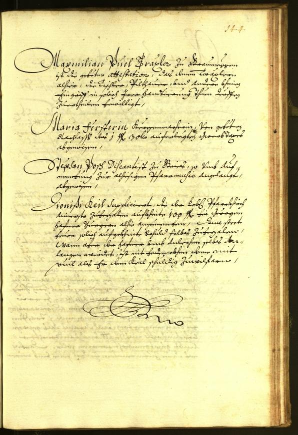 Civic Archives of Bozen-Bolzano - BOhisto Minutes of the council 1674 