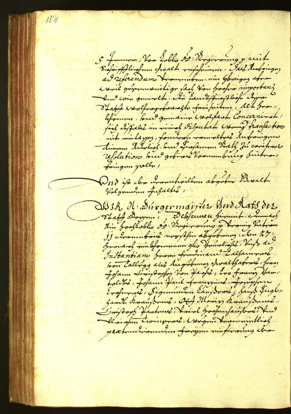 Civic Archives of Bozen-Bolzano - BOhisto Minutes of the council 1674 