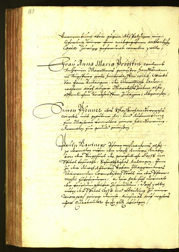 Stadtarchiv Bozen - BOhisto Ratsprotokoll 1674 