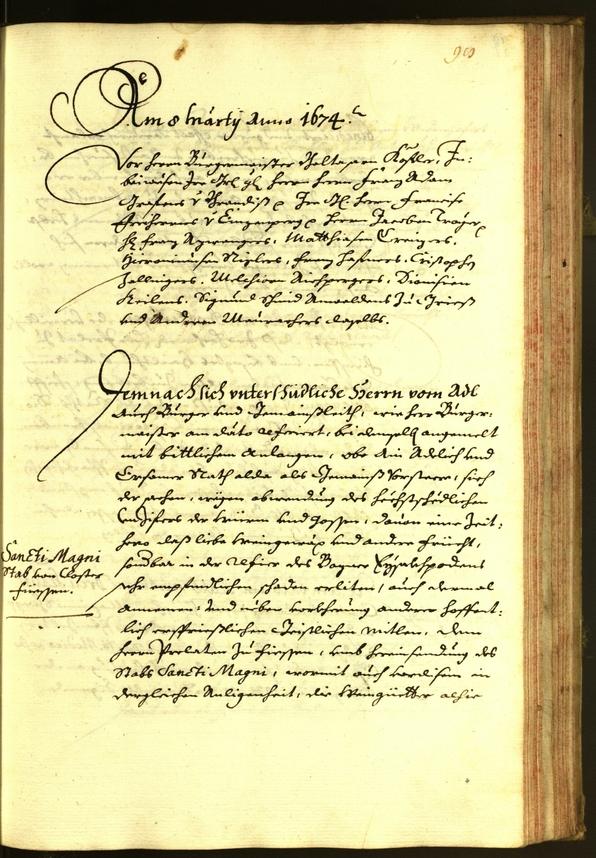 Archivio Storico della Città di Bolzano - BOhisto protocollo consiliare 1674 