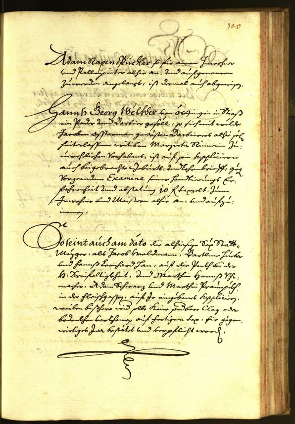 Stadtarchiv Bozen - BOhisto Ratsprotokoll 1674 