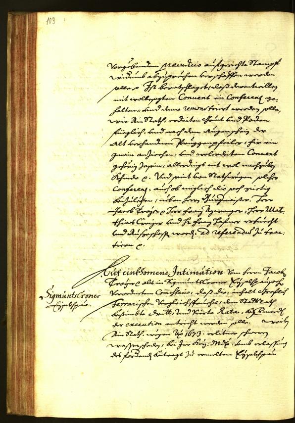 Stadtarchiv Bozen - BOhisto Ratsprotokoll 1674 