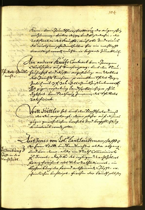 Stadtarchiv Bozen - BOhisto Ratsprotokoll 1674 