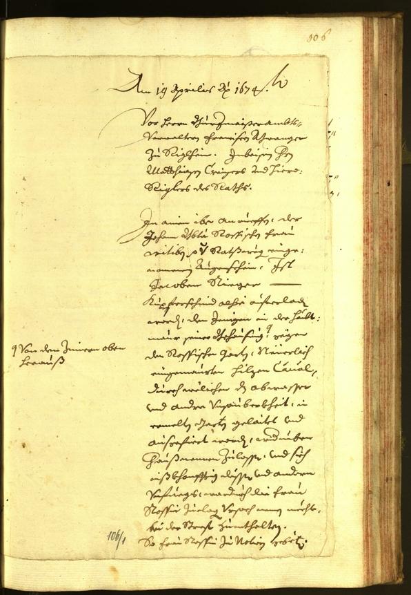 Civic Archives of Bozen-Bolzano - BOhisto Minutes of the council 1674 