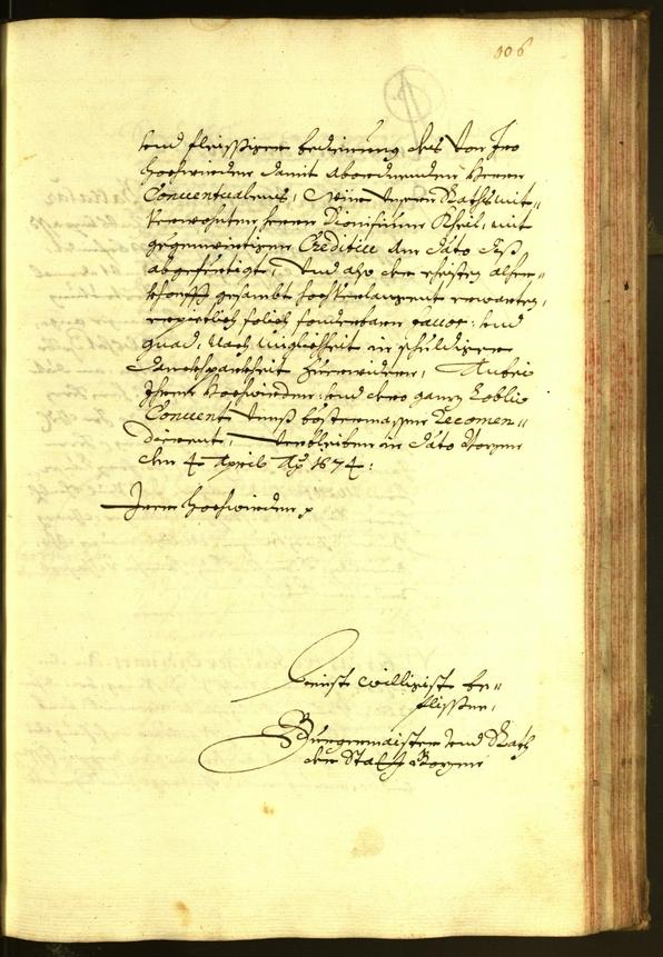 Civic Archives of Bozen-Bolzano - BOhisto Minutes of the council 1674 