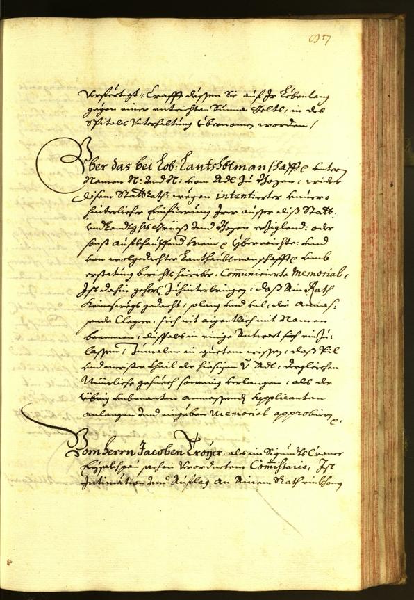 Stadtarchiv Bozen - BOhisto Ratsprotokoll 1674 