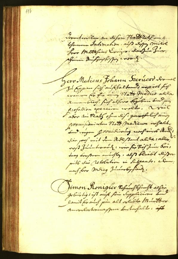 Stadtarchiv Bozen - BOhisto Ratsprotokoll 1674 