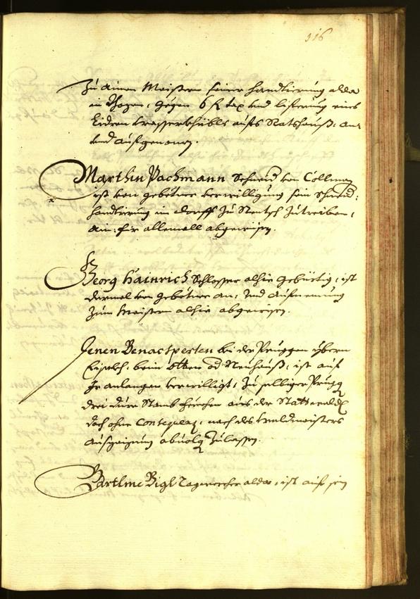 Stadtarchiv Bozen - BOhisto Ratsprotokoll 1674 