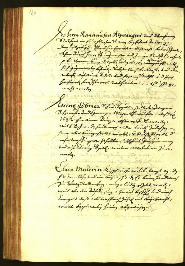 Stadtarchiv Bozen - BOhisto Ratsprotokoll 1674 