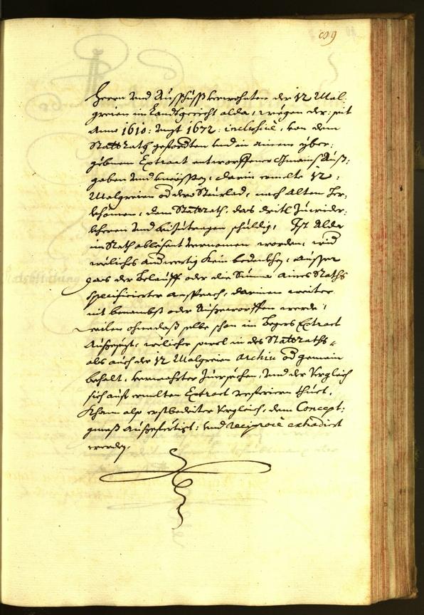 Stadtarchiv Bozen - BOhisto Ratsprotokoll 1674 