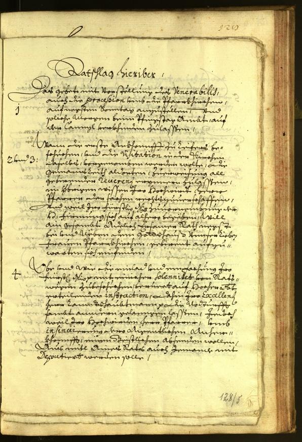 Civic Archives of Bozen-Bolzano - BOhisto Minutes of the council 1674 