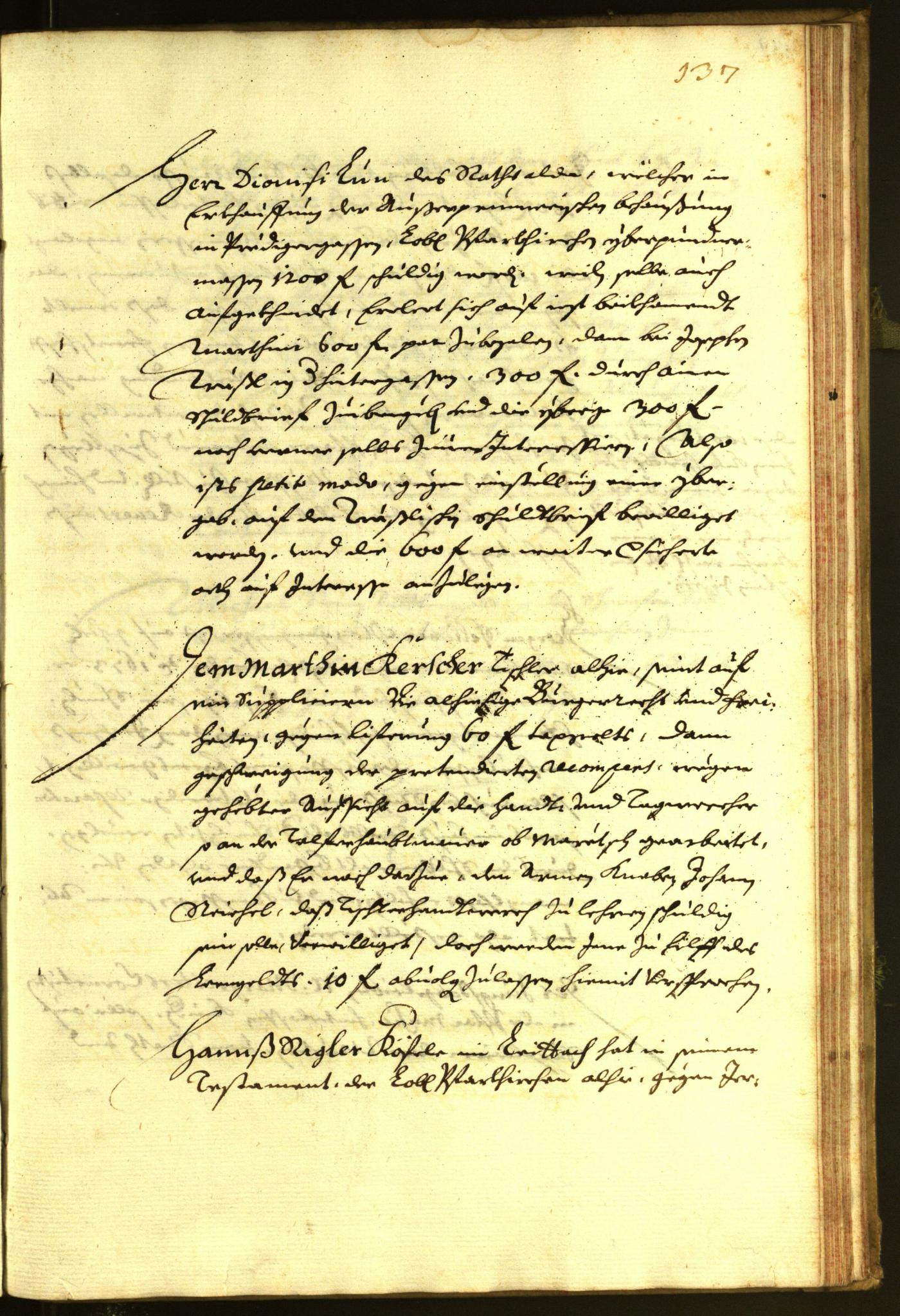 Stadtarchiv Bozen - BOhisto Ratsprotokoll 1674 