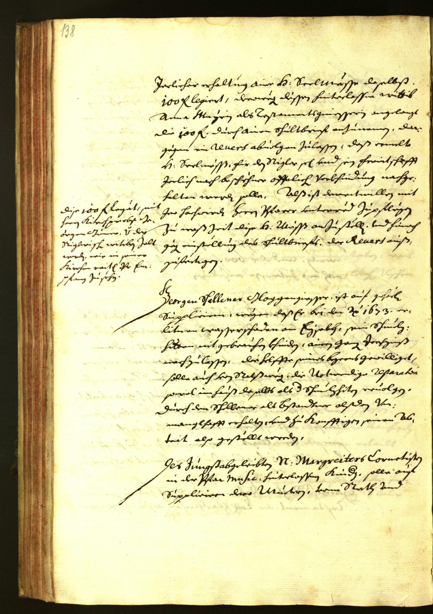 Stadtarchiv Bozen - BOhisto Ratsprotokoll 1674 