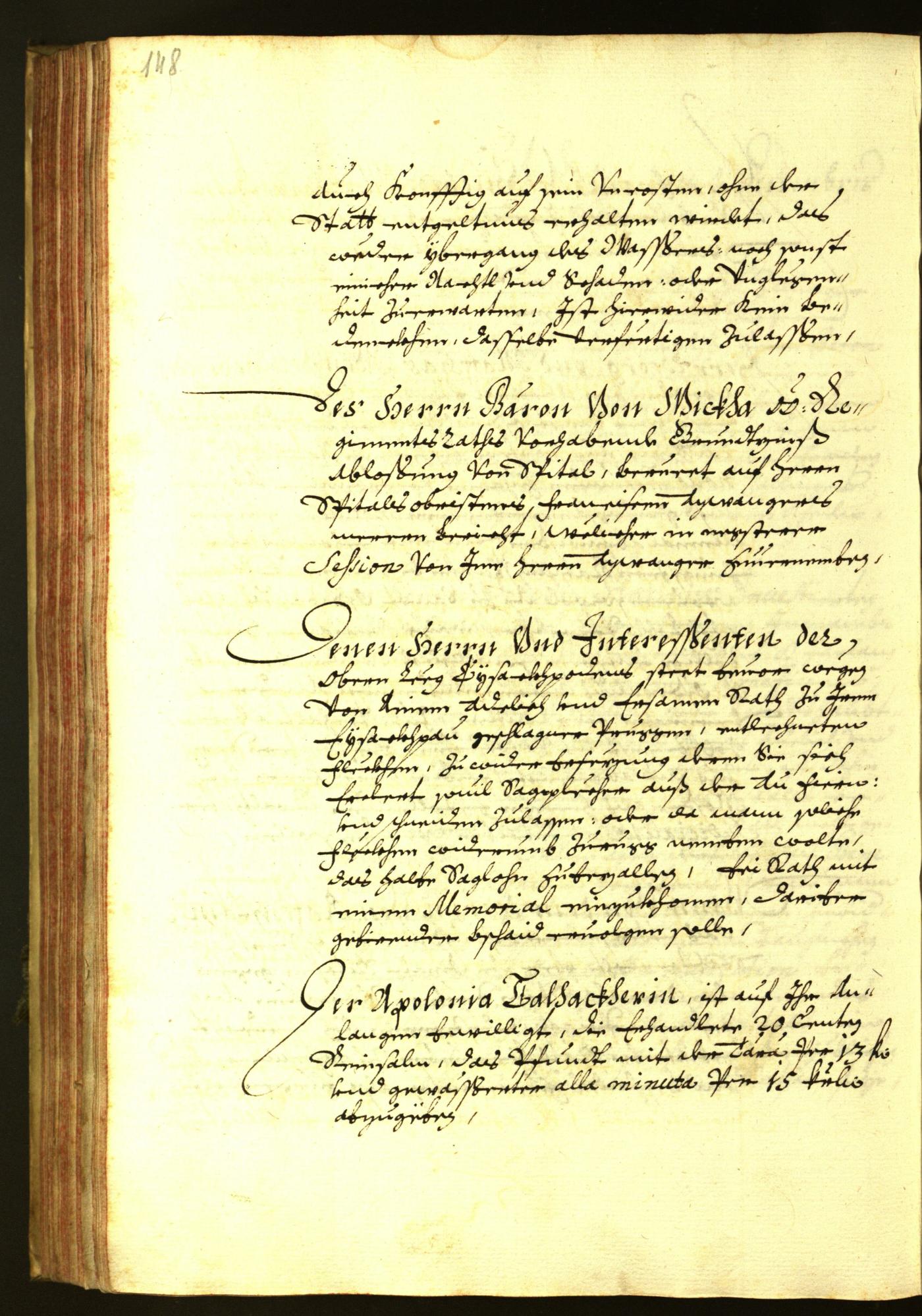 Civic Archives of Bozen-Bolzano - BOhisto Minutes of the council 1674 