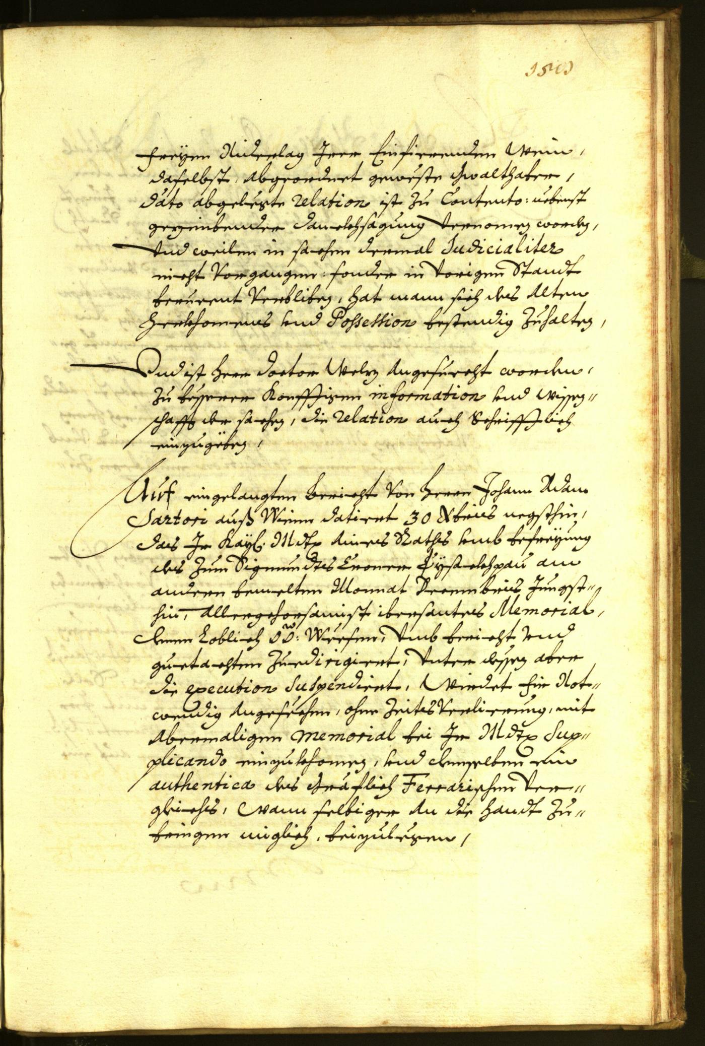 Stadtarchiv Bozen - BOhisto Ratsprotokoll 1674 