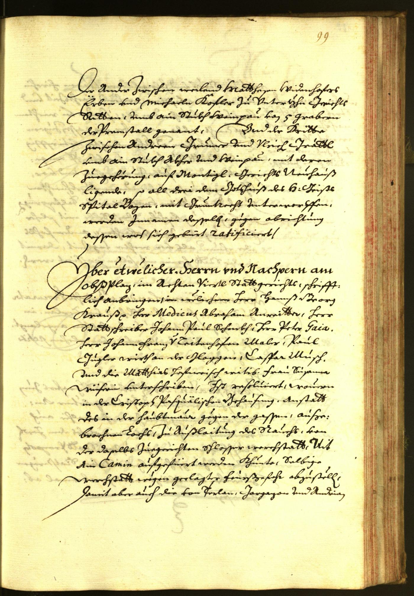 Stadtarchiv Bozen - BOhisto Ratsprotokoll 1674 