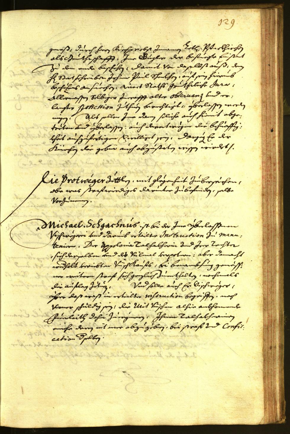 Stadtarchiv Bozen - BOhisto Ratsprotokoll 1674 