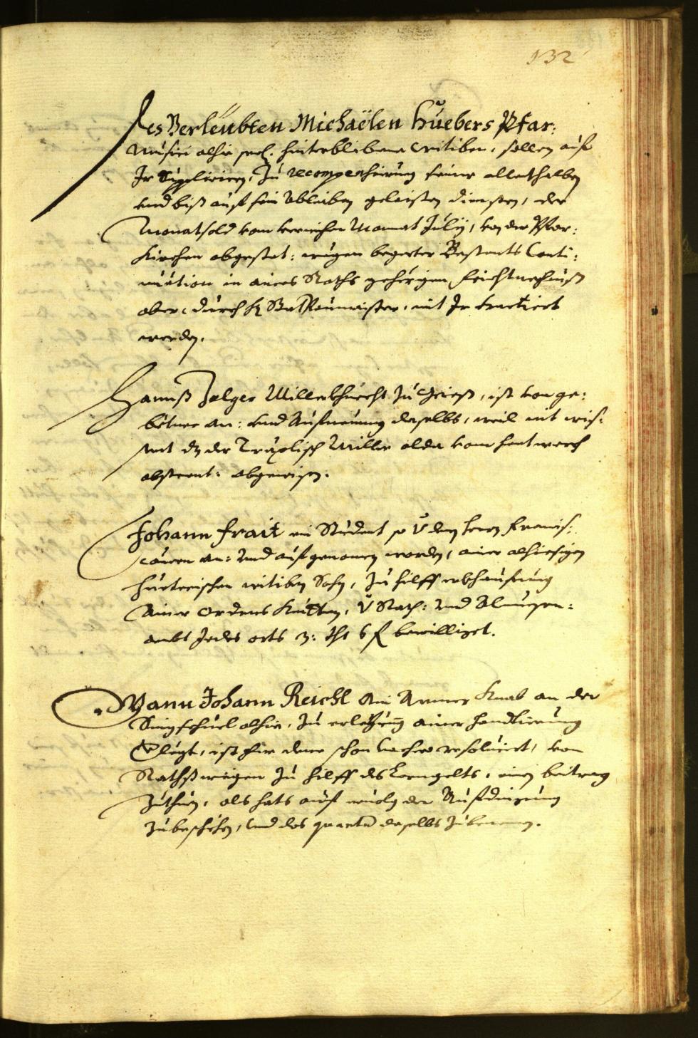 Stadtarchiv Bozen - BOhisto Ratsprotokoll 1674 