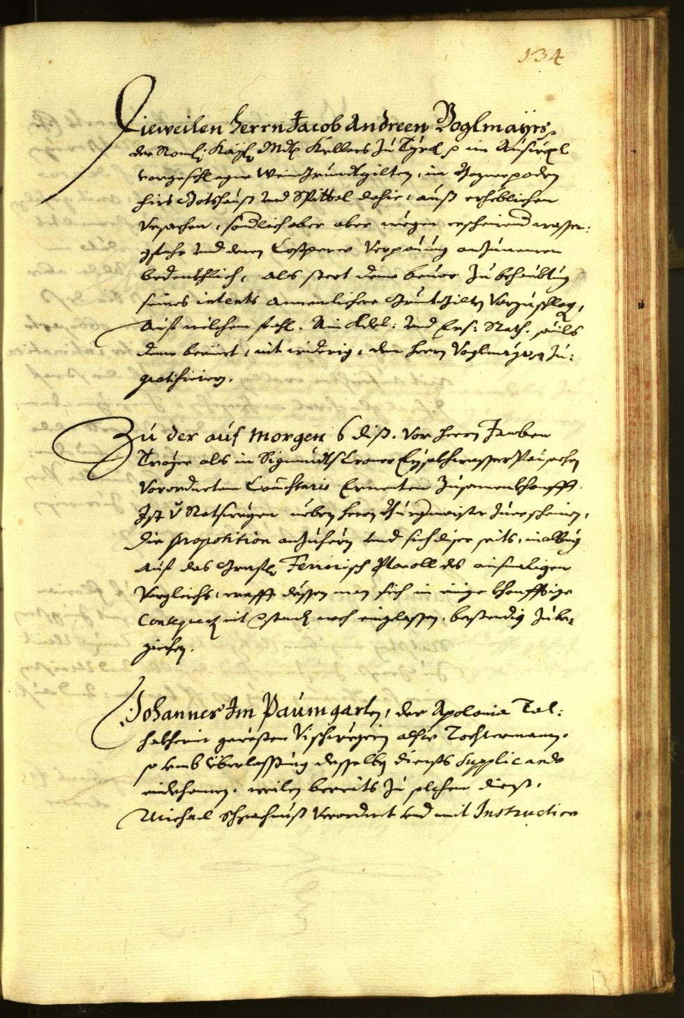 Stadtarchiv Bozen - BOhisto Ratsprotokoll 1674 