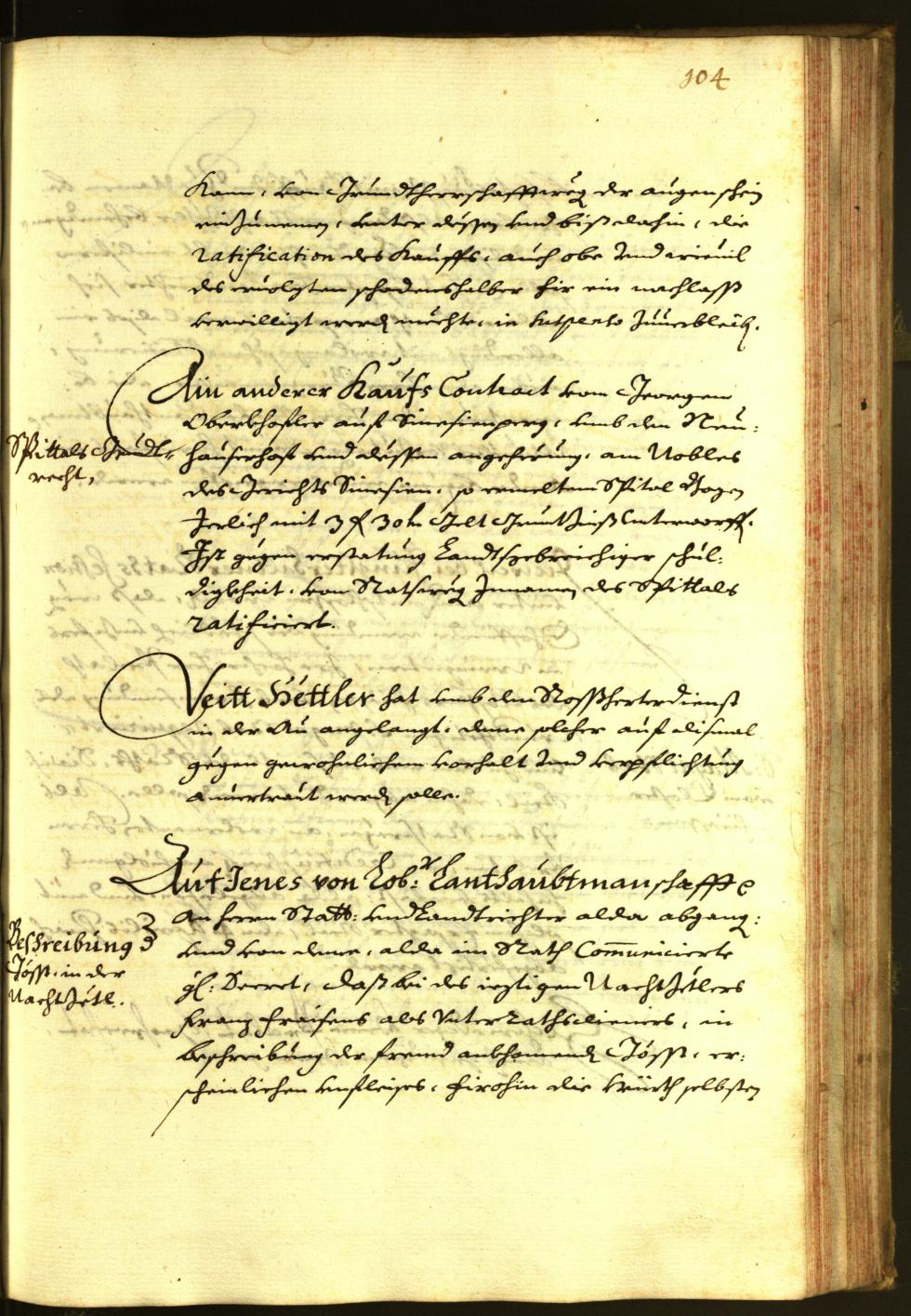 Stadtarchiv Bozen - BOhisto Ratsprotokoll 1674 