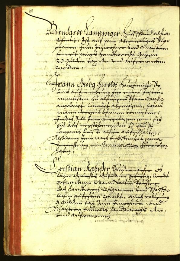 Stadtarchiv Bozen - BOhisto Ratsprotokoll 1675 