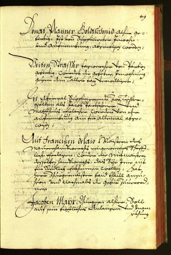 Civic Archives of Bozen-Bolzano - BOhisto Minutes of the council 1675 