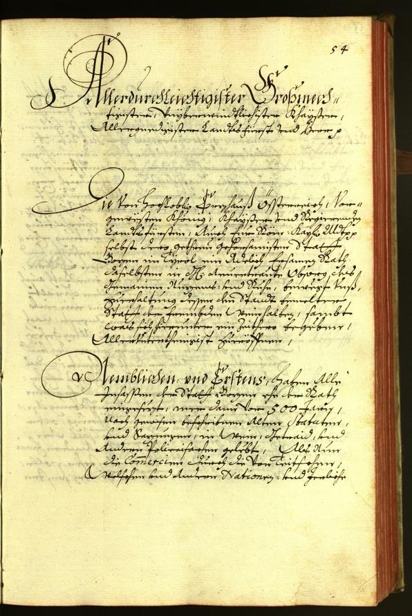 Civic Archives of Bozen-Bolzano - BOhisto Minutes of the council 1675 