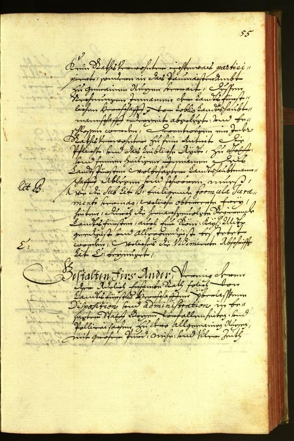 Stadtarchiv Bozen - BOhisto Ratsprotokoll 1675 