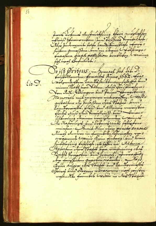 Stadtarchiv Bozen - BOhisto Ratsprotokoll 1675 