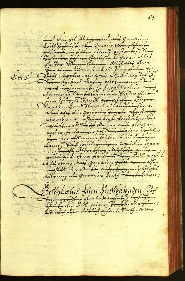 Stadtarchiv Bozen - BOhisto Ratsprotokoll 1675 