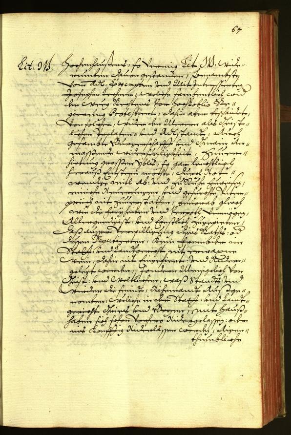 Civic Archives of Bozen-Bolzano - BOhisto Minutes of the council 1675 