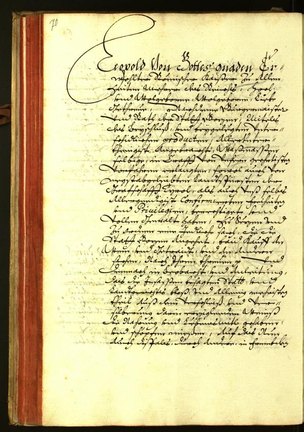 Archivio Storico della Città di Bolzano - BOhisto protocollo consiliare 1675 