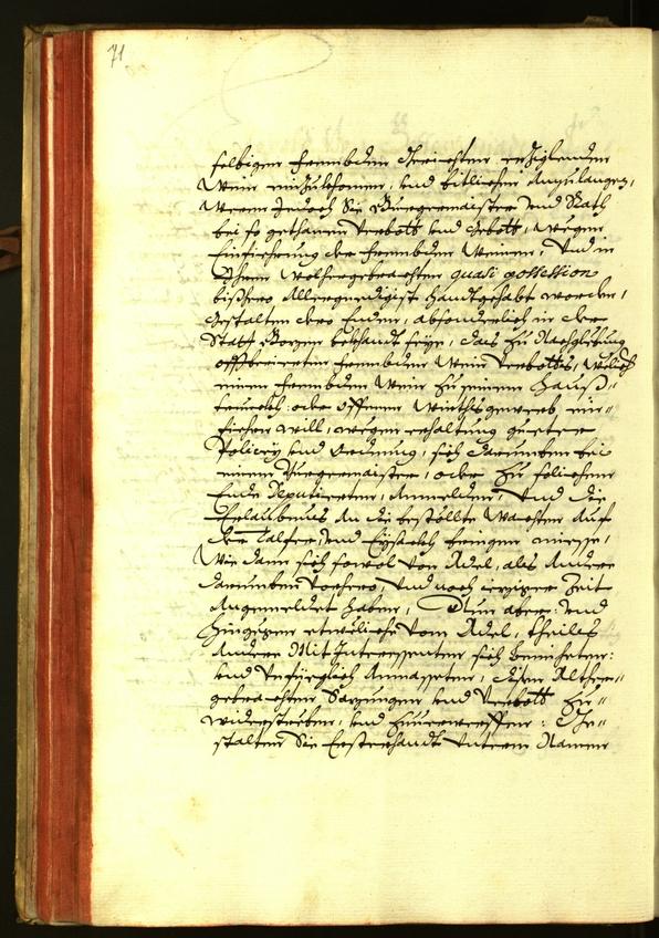 Stadtarchiv Bozen - BOhisto Ratsprotokoll 1675 