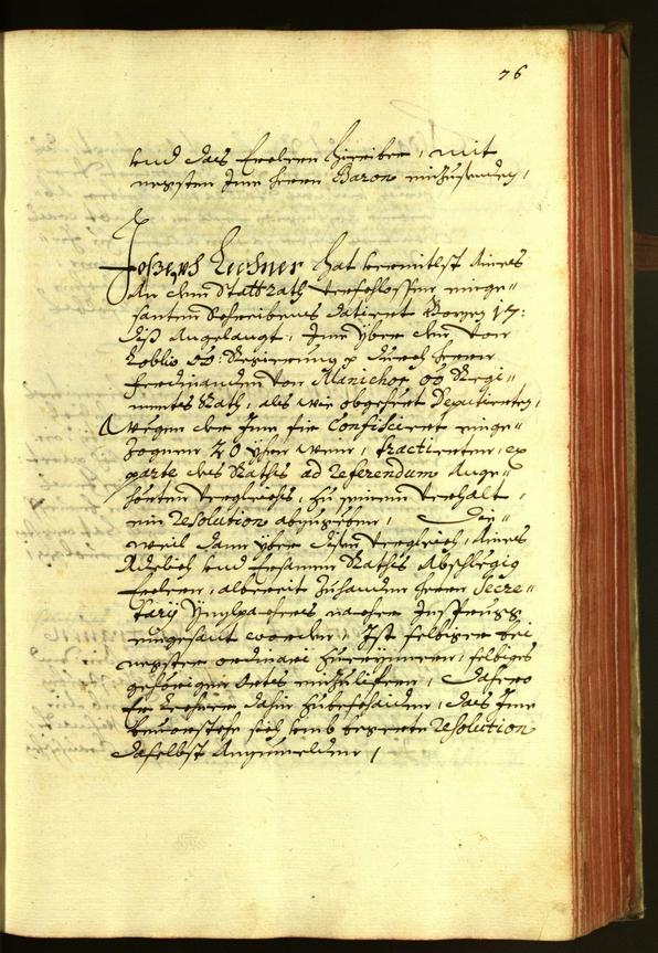 Civic Archives of Bozen-Bolzano - BOhisto Minutes of the council 1675 