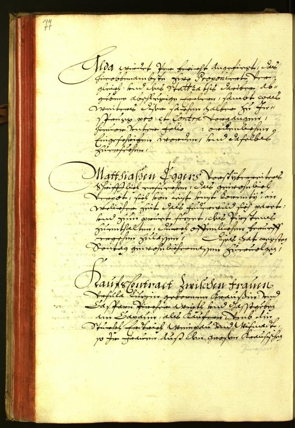 Stadtarchiv Bozen - BOhisto Ratsprotokoll 1675 