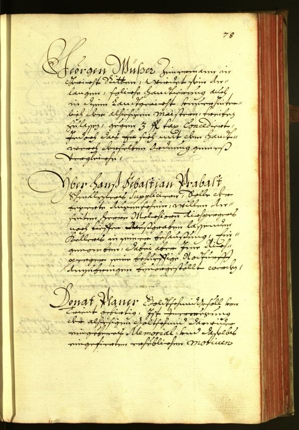 Civic Archives of Bozen-Bolzano - BOhisto Minutes of the council 1675 