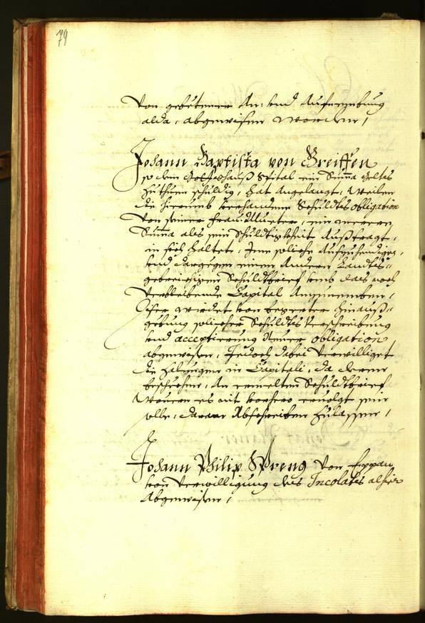 Stadtarchiv Bozen - BOhisto Ratsprotokoll 1675 