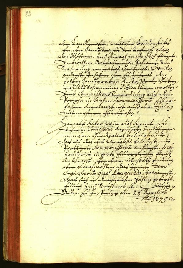 Civic Archives of Bozen-Bolzano - BOhisto Minutes of the council 1675 