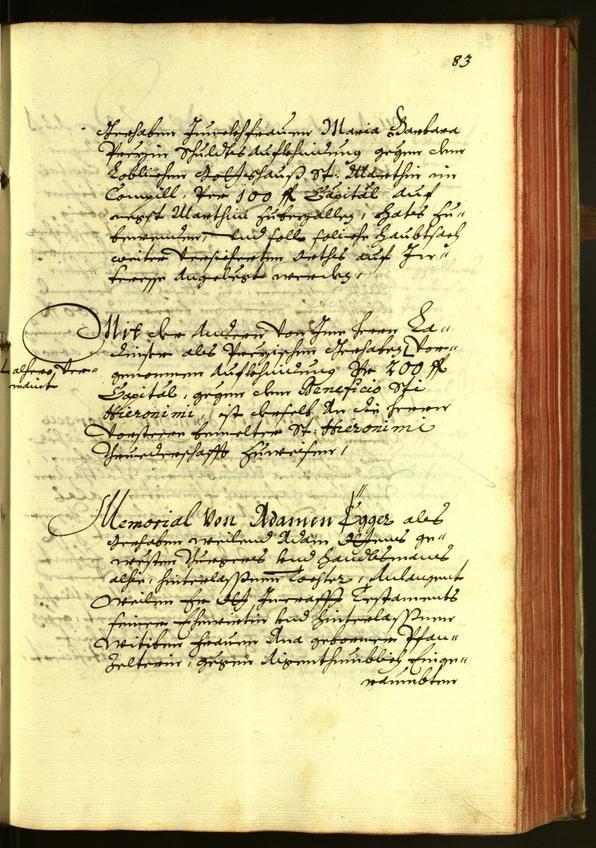 Civic Archives of Bozen-Bolzano - BOhisto Minutes of the council 1675 