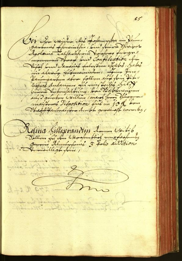 Stadtarchiv Bozen - BOhisto Ratsprotokoll 1675 