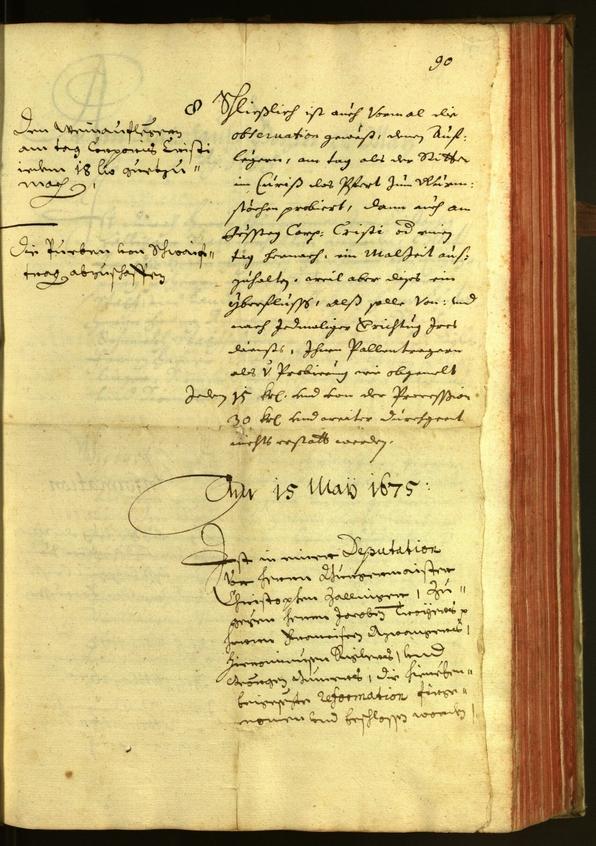 Civic Archives of Bozen-Bolzano - BOhisto Minutes of the council 1675 