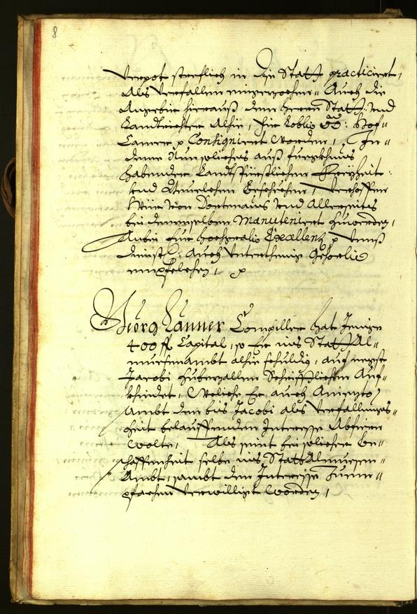 Stadtarchiv Bozen - BOhisto Ratsprotokoll 1675 