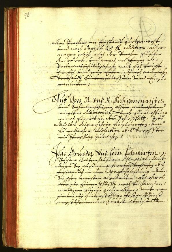 Stadtarchiv Bozen - BOhisto Ratsprotokoll 1675 