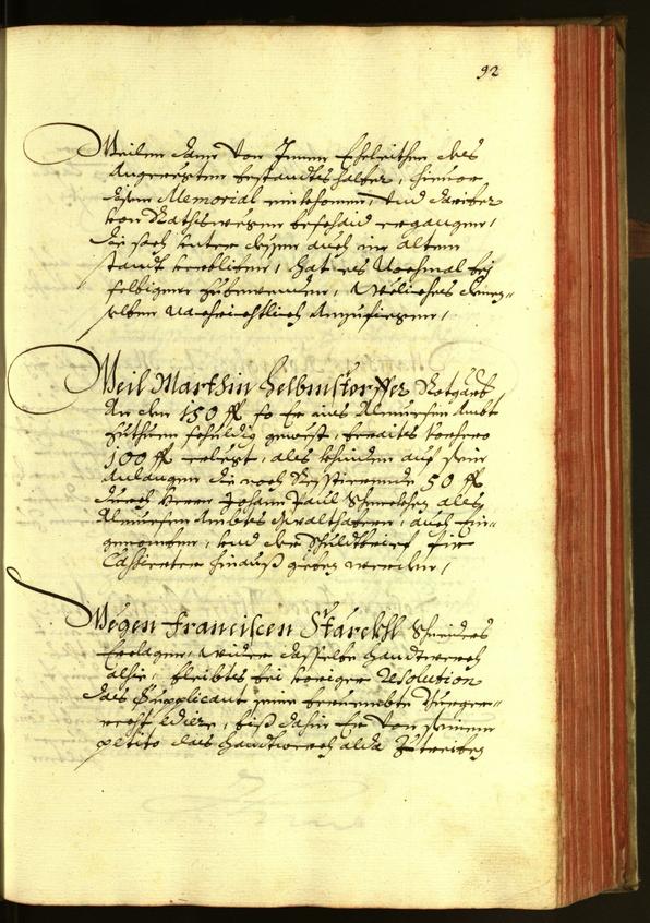 Stadtarchiv Bozen - BOhisto Ratsprotokoll 1675 