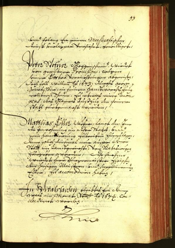 Civic Archives of Bozen-Bolzano - BOhisto Minutes of the council 1675 